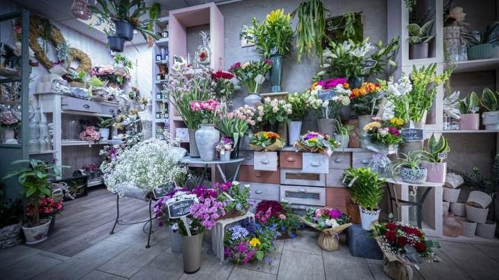 Création de bouquets de fleurs à Morestel
